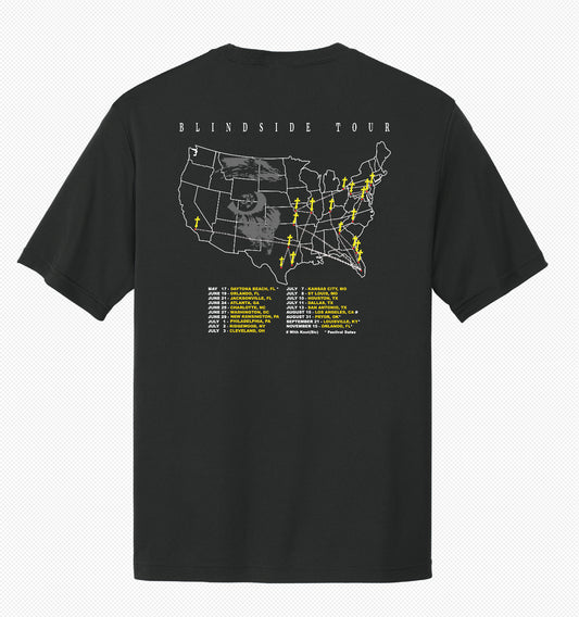 OFFICIAL BLINDSIDE TOUR T-SHIRT